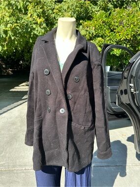 Sweater Blazer Double-Breasted Coat Jacket